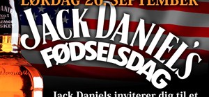 Plakat vedr. arrangement på Crazy Daisy i Viborg